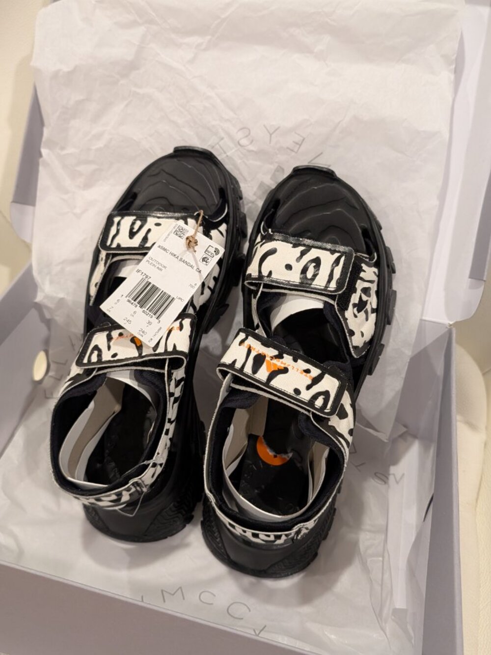 NWT Adidas by Stella McCartney Hika Sandals 7 - Picture 3 of 11